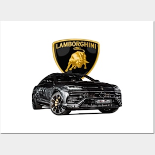 Lamborghini Urus Supercar Products Posters and Art